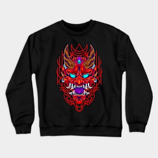 Hannya Mask 05 Crewneck Sweatshirt